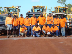 Northern Peninsula Area local Remote Communities Services Unit workcrew